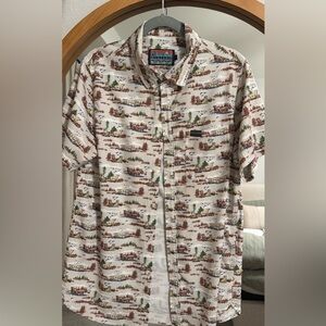 BURLEBO Men's Pattern Shirt
